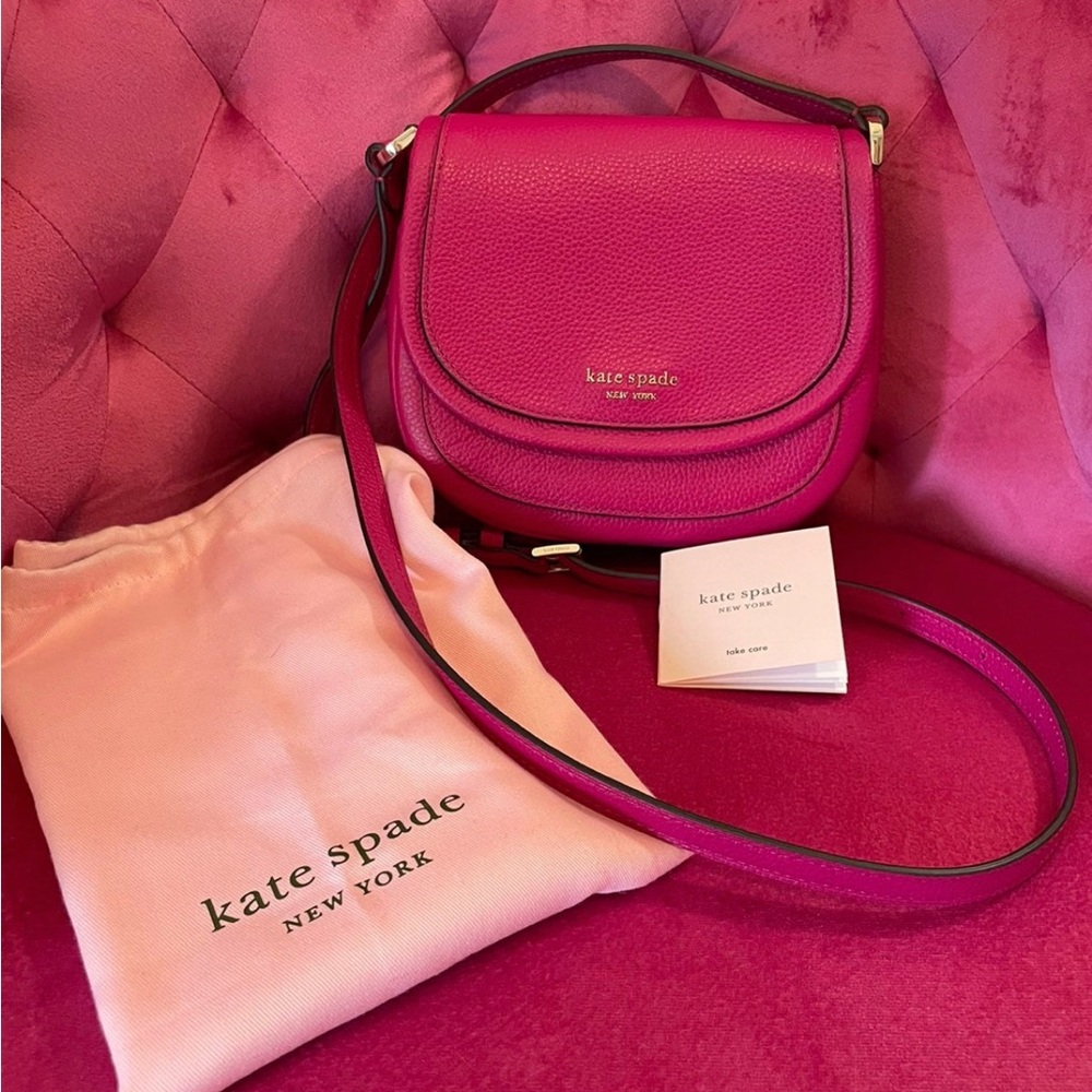 Kate Spade Hot Pink Crossbody Bag